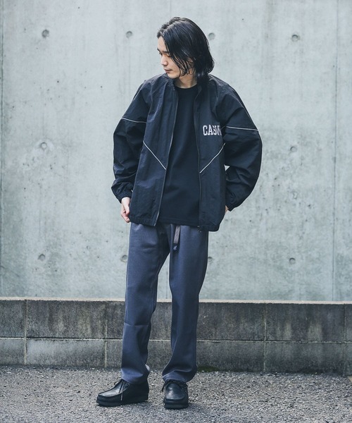 URBAN RESEARCH Sonny Label（アーバンリサーチサニーレーベル）の「『別注』California Sportswear×Sonny Label　トラックジャケット（ブルゾン・メンズ・ブラック/ブラウン系その他/オリーブ・LARGE/MEDIUM）」の12枚目の写真