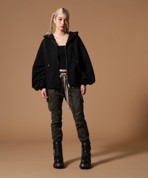 WEB&DEPOT限定】DankeSchon/ダンケシェーン/STRETCH TWILL ZIP