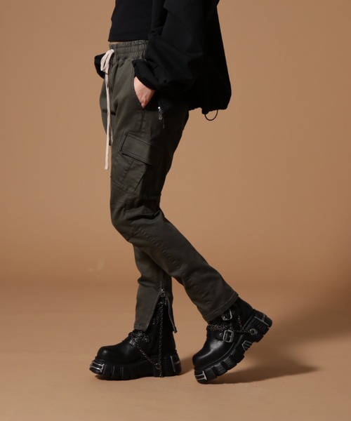 ダンケシェーン黒 カーゴパンツ DANKE SCHON カーゴパンツ 「WEB＆DEPOT限定」DankeSchon/ダンケ