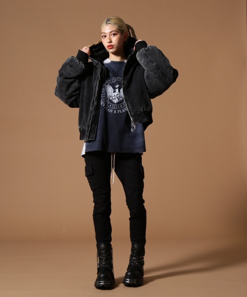 WEB&DEPOT限定】DankeSchon/ダンケシェーン/STRETCH TWILL ZIP