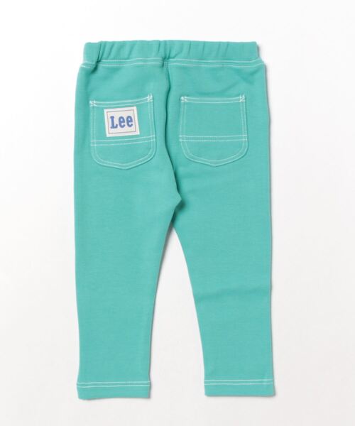 Lee（リー）の「Lee/リー【80-100cm】ベビー 柔らかレギンスパンツ 保育園にも公園にもおススメ♪（その他パンツ・キッズ・ブラウン系その他/ブラック/ブルー/ブルーグリーン/オレンジ/ネイビー/ブラック系その他/ピンク/グレイッシュベージュ・100/90/80）」の8枚目の写真