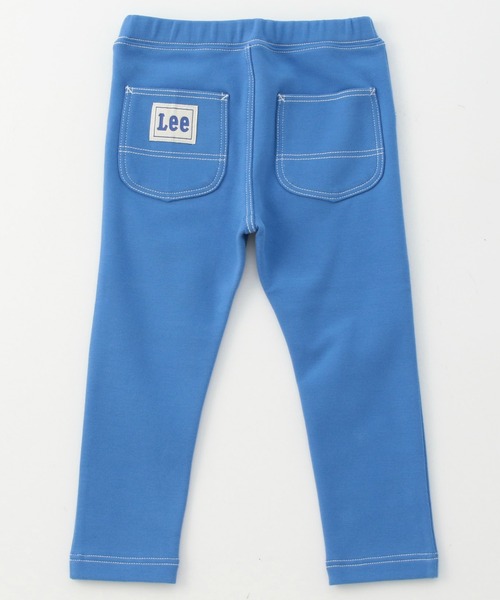 Lee（リー）の「Lee/リー【80-100cm】ベビー 柔らかレギンスパンツ 保育園にも公園にもおススメ♪（その他パンツ・キッズ・ブラウン系その他/ブラック/ブルー/ブルーグリーン/オレンジ/ネイビー/ブラック系その他/ピンク/グレイッシュベージュ・100/90/80）」の7枚目の写真