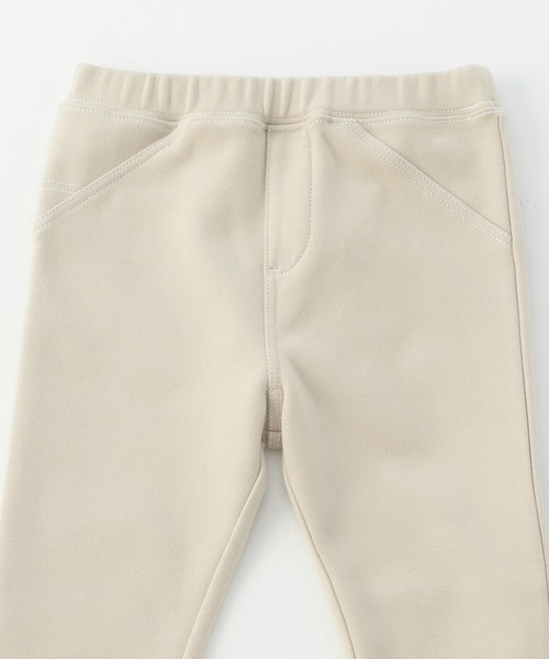 Lee（リー）の「Lee/リー【80-100cm】ベビー 柔らかレギンスパンツ 保育園にも公園にもおススメ♪（その他パンツ・キッズ・ブラウン系その他/ブラック/ブルー/ブルーグリーン/オレンジ/ネイビー/ブラック系その他/ピンク/グレイッシュベージュ・100/90/80）」の11枚目の写真