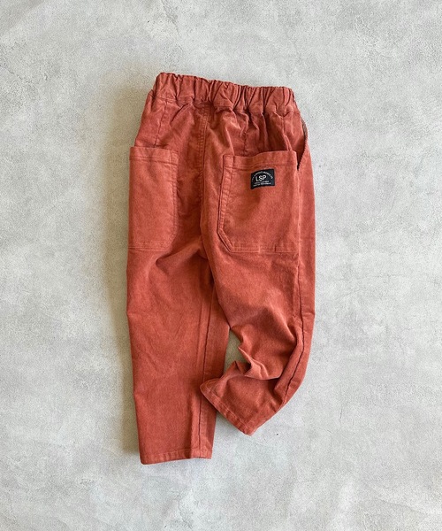 Life Support Products（ライフサポートプロダクツ）の「コールテンタックロングパンツ（80～150cm）（その他パンツ・キッズ・ブルー/グリーン/ベージュ/ラベンダー/オレンジ/チャコール/イエロー/ブラック/グレー/バイオレット/ローズ/サンドベージュ・110/130/140/80/90/95/120/150/100）」の12枚目の写真