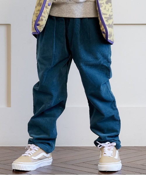 Life Support Products（ライフサポートプロダクツ）の「コールテンタックロングパンツ（80～150cm）（その他パンツ・キッズ・ブルー/グリーン/ベージュ/ラベンダー/オレンジ/チャコール/イエロー/ブラック/グレー/バイオレット/ローズ/サンドベージュ・110/130/140/80/90/95/120/150/100）」の8枚目の写真