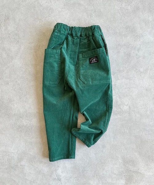 Life Support Products（ライフサポートプロダクツ）の「コールテンタックロングパンツ（80～150cm）（その他パンツ・キッズ・ブルー/グリーン/ベージュ/ラベンダー/オレンジ/チャコール/イエロー/ブラック/グレー/バイオレット/ローズ/サンドベージュ・110/130/140/80/90/95/120/150/100）」の7枚目の写真