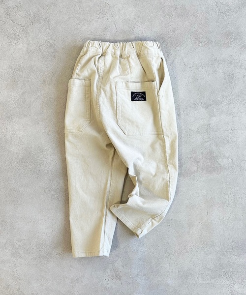 Life Support Products（ライフサポートプロダクツ）の「コールテンタックロングパンツ（80～150cm）（その他パンツ・キッズ・ブルー/グリーン/ベージュ/ラベンダー/オレンジ/チャコール/イエロー/ブラック/グレー/バイオレット/ローズ/サンドベージュ・110/130/140/80/90/95/120/150/100）」の6枚目の写真