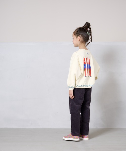 Life Support Products（ライフサポートプロダクツ）の「コールテンタックロングパンツ（80～150cm）（その他パンツ・キッズ・ブルー/グリーン/ベージュ/ラベンダー/オレンジ/チャコール/イエロー/ブラック/グレー/バイオレット/ローズ/サンドベージュ・110/130/140/80/90/95/120/150/100）」の15枚目の写真