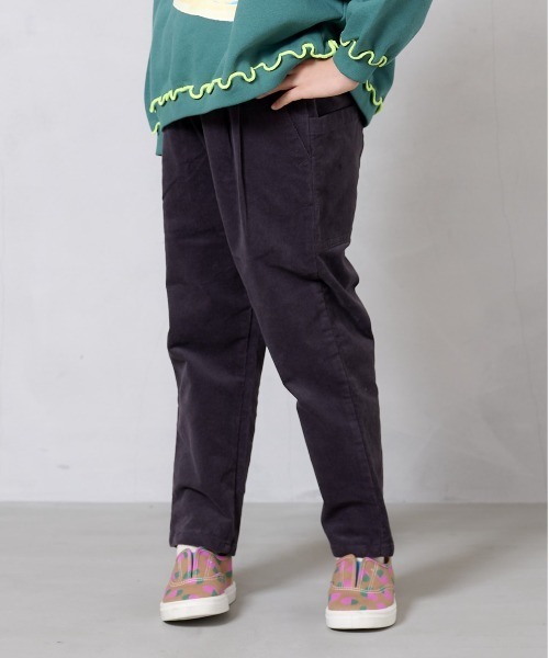 Life Support Products（ライフサポートプロダクツ）の「コールテンタックロングパンツ（80～150cm）（その他パンツ・キッズ・ブルー/グリーン/ベージュ/ラベンダー/オレンジ/チャコール/イエロー/ブラック/グレー/バイオレット/ローズ/サンドベージュ・110/130/140/80/90/95/120/150/100）」の14枚目の写真