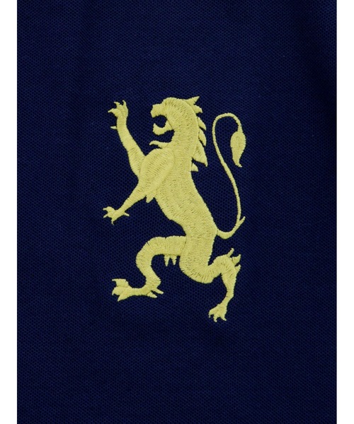 GIORDANO（ジョルダーノ）の「[ GIORDANO ] スモールライオン刺繍ドライストレッチ長袖ポロシャツ（ポロシャツ・メンズ・ブラック/ネイビー/アイボリー・MEDIUM/X-LARGE/SMALL/LARGE）」の9枚目の写真