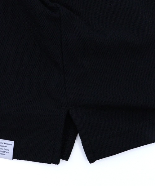 GIORDANO（ジョルダーノ）の「[ GIORDANO ] スモールライオン刺繍ドライストレッチ長袖ポロシャツ（ポロシャツ・メンズ・ブラック/ネイビー/アイボリー・MEDIUM/X-LARGE/SMALL/LARGE）」の18枚目の写真