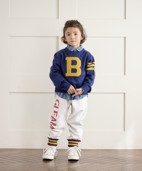 BIG FIELD（ビッグフィールド）の「スウェットクロッチパンツ（80～150cm）（スウェットパンツ・キッズ・オフホワイト/グリーン/ブラウン・100/120/95/140/130/80/90/150/110）」の16枚目の写真