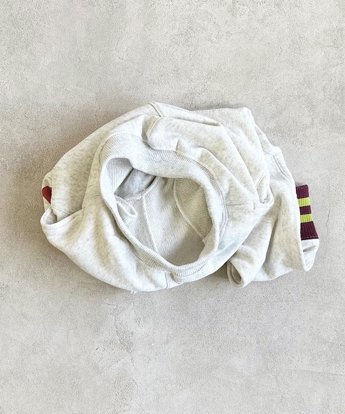 BIG FIELD（ビッグフィールド）の「スウェットクロッチパンツ（80～150cm）（スウェットパンツ・キッズ・オフホワイト/グリーン/ブラウン・100/120/95/140/130/80/90/150/110）」の7枚目の写真