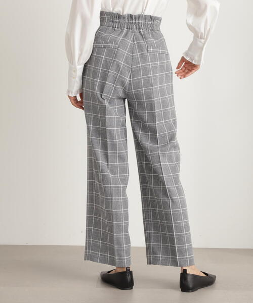 N.（N. Natural Beauty Basic）（エヌエヌナチュラルビューティーベーシック）の「【S Size Line】◆チェックハイウエストスラックスワイドパンツ（スラックス・レディース・グレー系その他/ベージュ系その他・MEDIUM/SMALL）」の13枚目の写真