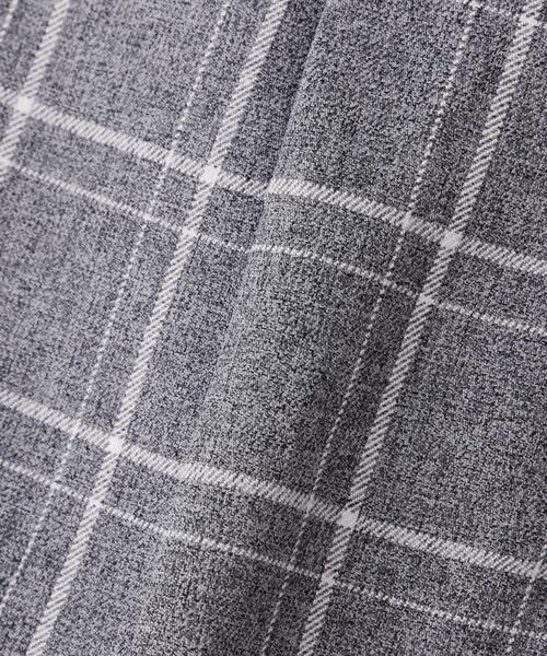 N.（N. Natural Beauty Basic）（エヌエヌナチュラルビューティーベーシック）の「【S Size Line】◆チェックハイウエストスラックスワイドパンツ（スラックス・レディース・グレー系その他/ベージュ系その他・MEDIUM/SMALL）」の17枚目の写真