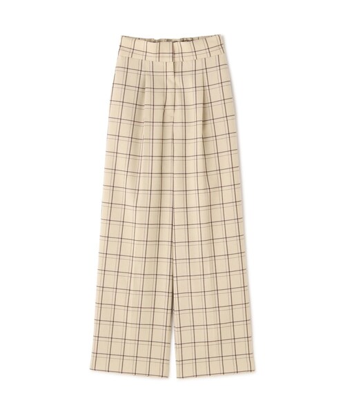 N.（N. Natural Beauty Basic）（エヌエヌナチュラルビューティーベーシック）の「【S Size Line】◆チェックハイウエストスラックスワイドパンツ（スラックス・レディース・グレー系その他/ベージュ系その他・MEDIUM/SMALL）」の19枚目の写真