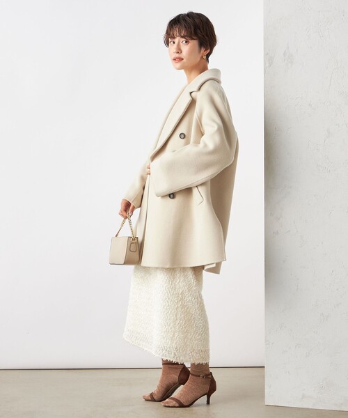 NOLLEY'S Sophi（ノーリーズソフィ）の「シャルムビーバーピーコート