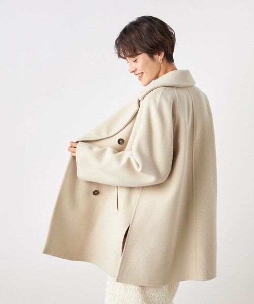 NOLLEY'S sophi　シャルムビーバーピーコート　タグ付未使用品 NOLLEY'S sophi シャルムビーバーピーコート タグ付未使用品 NOLLEY'S