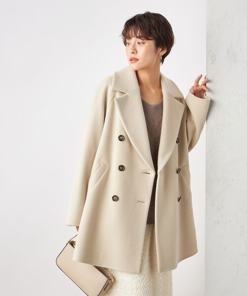 NOLLEY’S Sophi ノーリーズ ソフィー シャルムビーバーピーコート セール】シャルムビーバーピーコート（ピーコート）｜NOLLEY'S Sophi