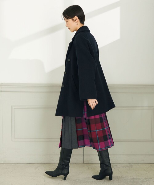 NOLLEY'S sophi　シャルムビーバーピーコート　タグ付未使用品 セール】シャルムビーバーピーコート（ピーコート）｜NOLLEY'S Sophi