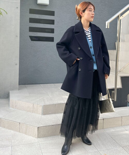 セール】シャルムビーバーピーコート（ピーコート）｜NOLLEY'S Sophi