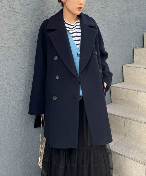 セール】シャルムビーバーピーコート（ピーコート）｜NOLLEY'S Sophi