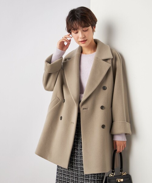 NOLLEY’S Sophi ノーリーズ ソフィー シャルムビーバーピーコート セール】シャルムビーバーピーコート（ピーコート）｜NOLLEY'S Sophi