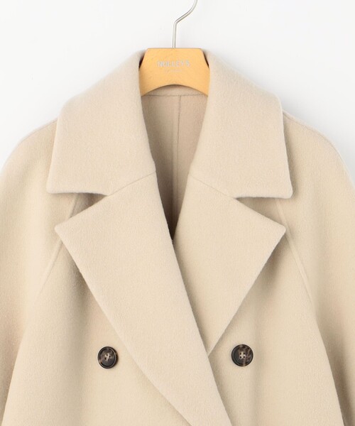 NOLLEY'S sophi　シャルムビーバーピーコート　タグ付未使用品 NOLLEY'S Sophi（ノーリーズソフィー） コート ピーコート シャルム