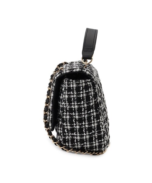 OPAQUE.CLIP（オペークドットクリップ）の「◆【2WAY】キルティングチェーンショルダー（ショルダーバッグ・レディース・ブラック系1/ブラック/ライトベージュ・00）」の15枚目の写真