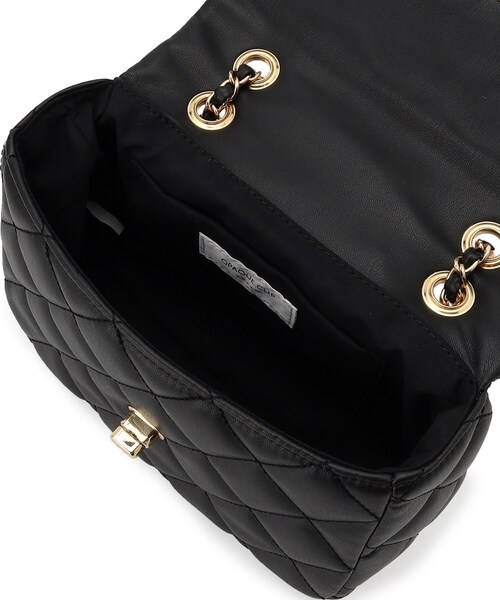 OPAQUE.CLIP（オペークドットクリップ）の「◆【2WAY】キルティングチェーンショルダー（ショルダーバッグ・レディース・ブラック系1/ブラック/ライトベージュ・00）」の18枚目の写真