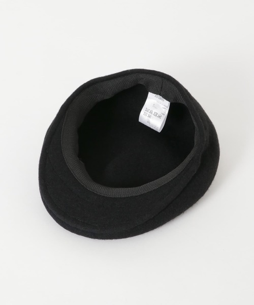SMELLY（スメリー）の「ベーシックウールハンチング（ハンチング/ベレー帽・レディース・ブラック/チャコールグレー・-）」の13枚目の写真