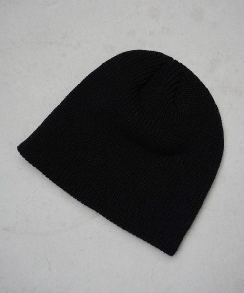 Jelly moo（ジェリームー）の「【 Jelly moo / ジェリームー 】 リブニット ビーニー #（ニットキャップ/ビーニー・レディース・ホワイト/グレー/ブラック/ベージュ/カーキ・FREE）」の9枚目の写真