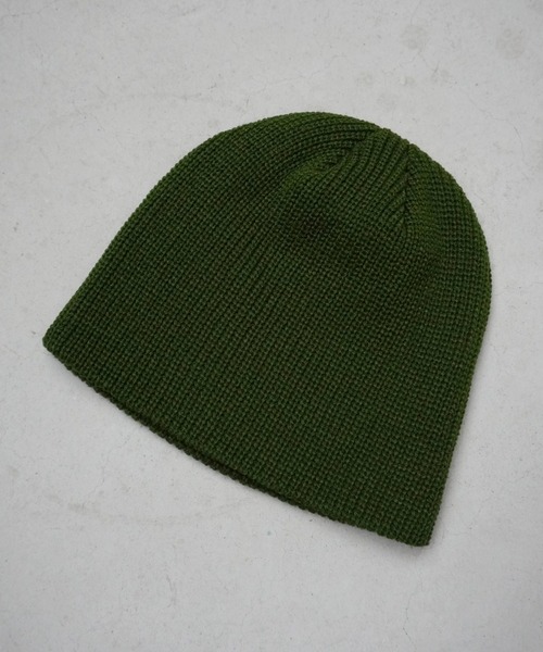 Jelly moo（ジェリームー）の「【 Jelly moo / ジェリームー 】 リブニット ビーニー #（ニットキャップ/ビーニー・レディース・ホワイト/グレー/ブラック/ベージュ/カーキ・FREE）」の12枚目の写真