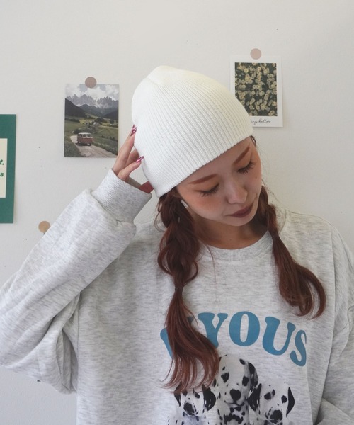 モージュリービーニー Jelly moo ニット帽 ニットキャップ 「 / ジェリームー