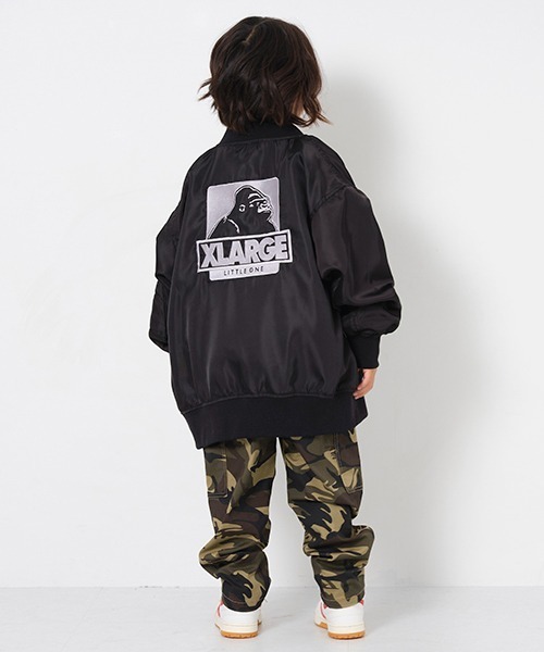 XLARGE KIDS(エクストララージキッズ)の「カモフラカーゴロングパンツ(カーゴパンツ・キッズ・モカ/ライトグレー・120cm/130cm/140cm/100cm/110cm/90cm)」の11枚目の写真