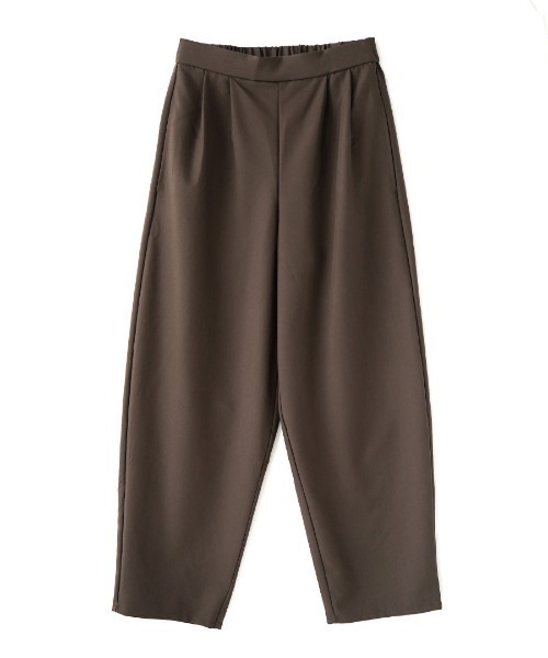 e-zakkamania stores（イーザッカマニアストアーズ）の「セミワイド テーパードパンツ（その他パンツ・レディース・グレー/ブラウン/ブラック・M）」の18枚目の写真