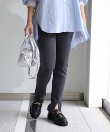 あったか裏起毛 ピンタックパンツ