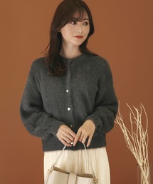 HEYUMM | HEYUMM　クルーネックラメカーディガン(カーディガン/ボレロ)