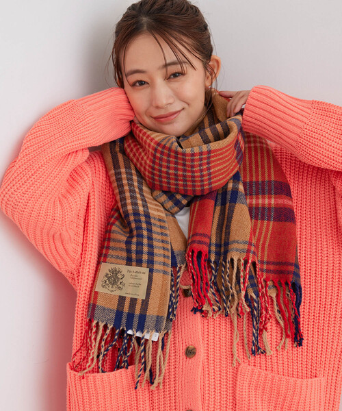 Jayro（ジャイロ）の「チェック大判ストール（マフラー）」 - WEAR