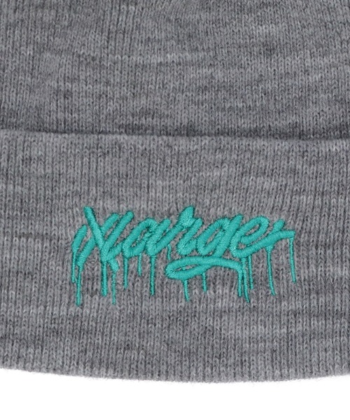 XLARGE（エクストララージ）の「XLARGE × IT'S A LIVING BEANIE（ニットキャップ/ビーニー・メンズ・グレー/ブラック・ONE SIZE）」の7枚目の写真