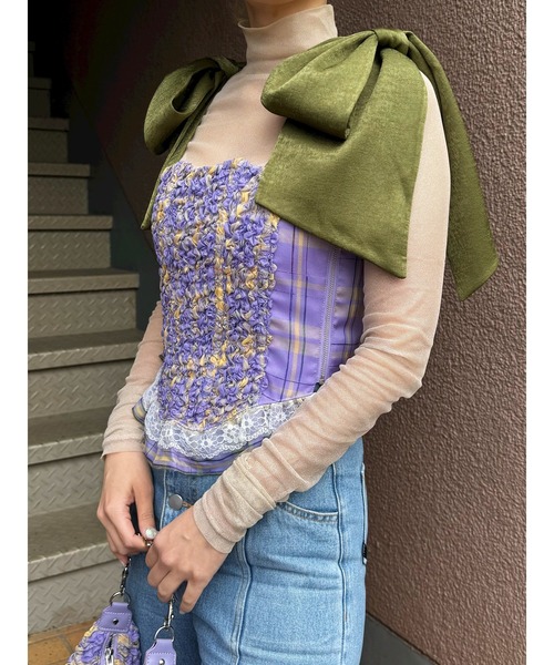 Saturday Night Corset Purple 【公式通販】