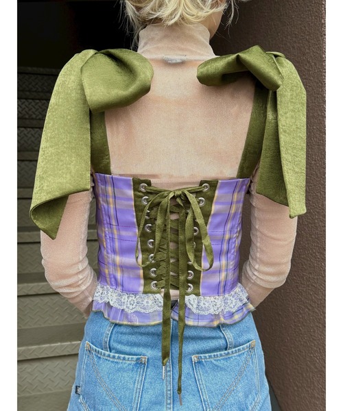 Saturday Night Corset Purple 【公式通販】