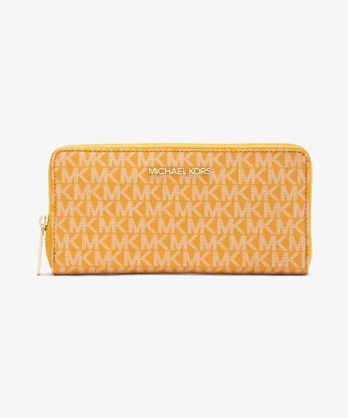 JET SET TRAVEL コンチネンタル ジップウォレット ラージ - MKシグネチャー