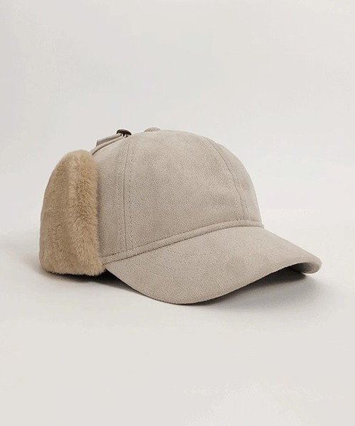 Revo.（レボ）の「スエードタッチ フライトキャップ（キャップ・レディース・ベージュ/グレー/ブラック/アイボリー・FREE）」の11枚目の写真