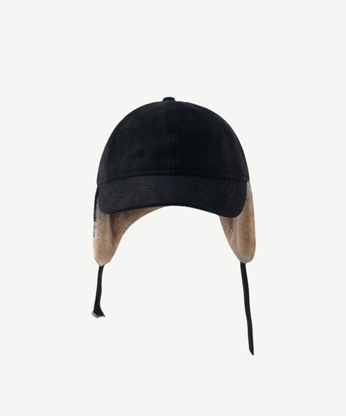 Revo.（レボ）の「スエードタッチ フライトキャップ（キャップ・レディース・ベージュ/グレー/ブラック/アイボリー・FREE）」の9枚目の写真