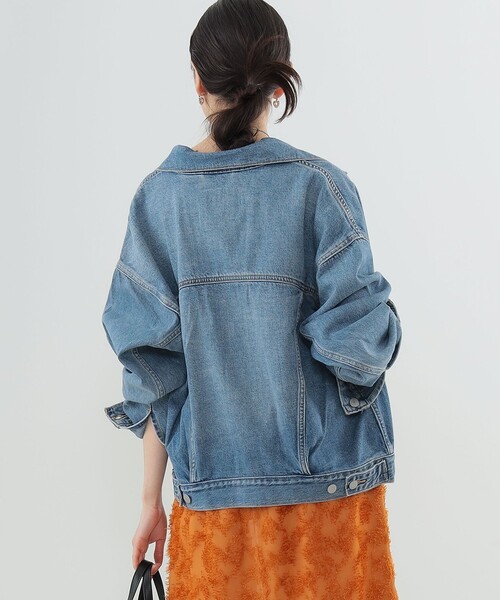 Ray BEAMS(レイビームス)の「LEVI’S(R) / 90s Trucker Jacket(デニムジャケット・レディース・ブルー・SMALL)」の8枚目の写真