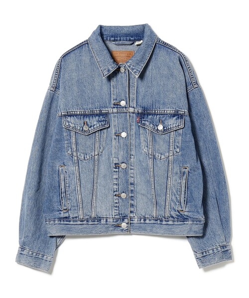 Ray BEAMS(レイビームス)の「LEVI’S(R) / 90s Trucker Jacket(デニムジャケット・レディース・ブルー・SMALL)」の9枚目の写真