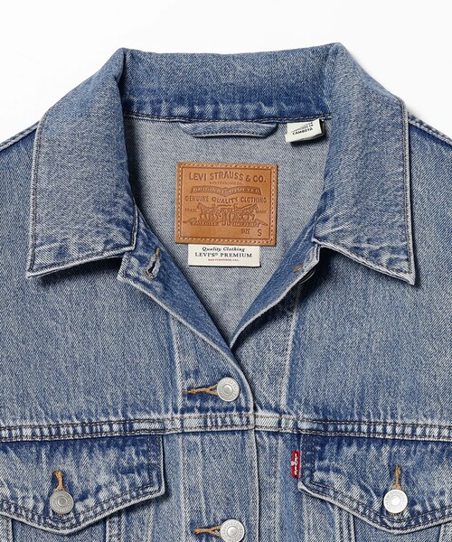 Ray BEAMS(レイビームス)の「LEVI’S(R) / 90s Trucker Jacket(デニムジャケット・レディース・ブルー・SMALL)」の10枚目の写真