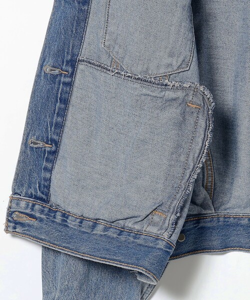 Ray BEAMS(レイビームス)の「LEVI’S(R) / 90s Trucker Jacket(デニムジャケット・レディース・ブルー・SMALL)」の12枚目の写真