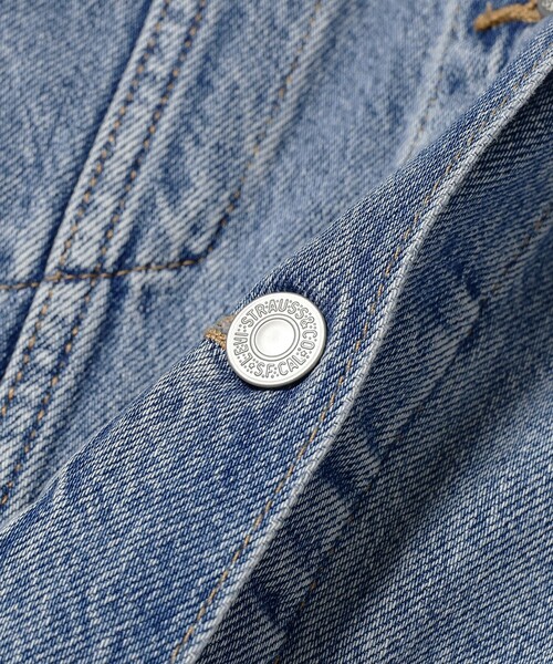 Ray BEAMS(レイビームス)の「LEVI’S(R) / 90s Trucker Jacket(デニムジャケット・レディース・ブルー・SMALL)」の14枚目の写真